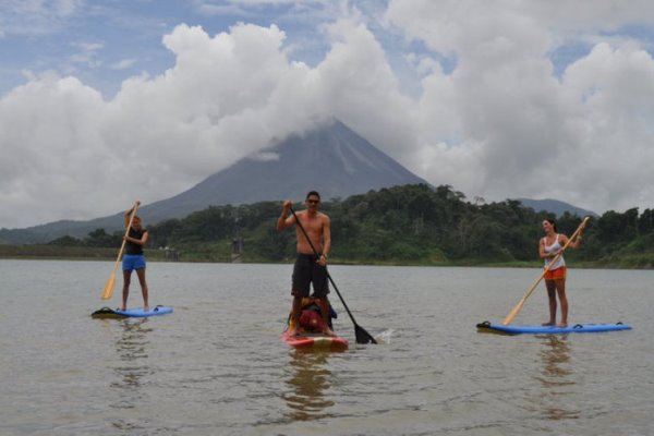 Stand Up Paddle Boarding on Lake Arenal | Costa Rica Experts