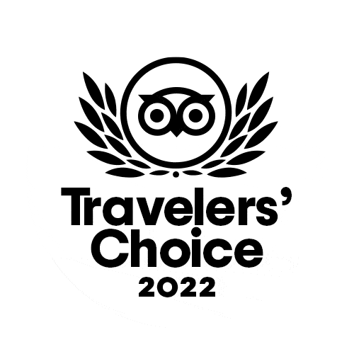 Travelers' Choice 2022 Award, from Tripadvisor.