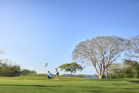 Golfing at Reserva Conchal Golf Course