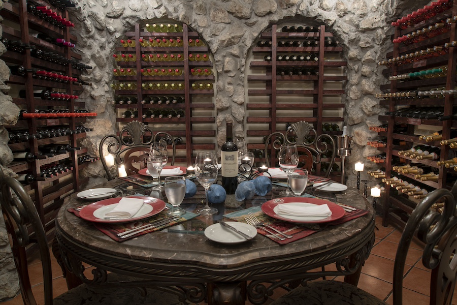 Hotel Parador wine cellar