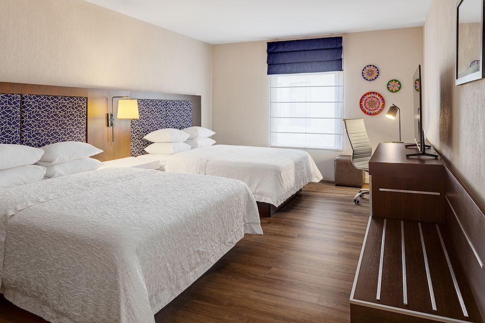 Hampton Inn & Suites San Jose Airport double room