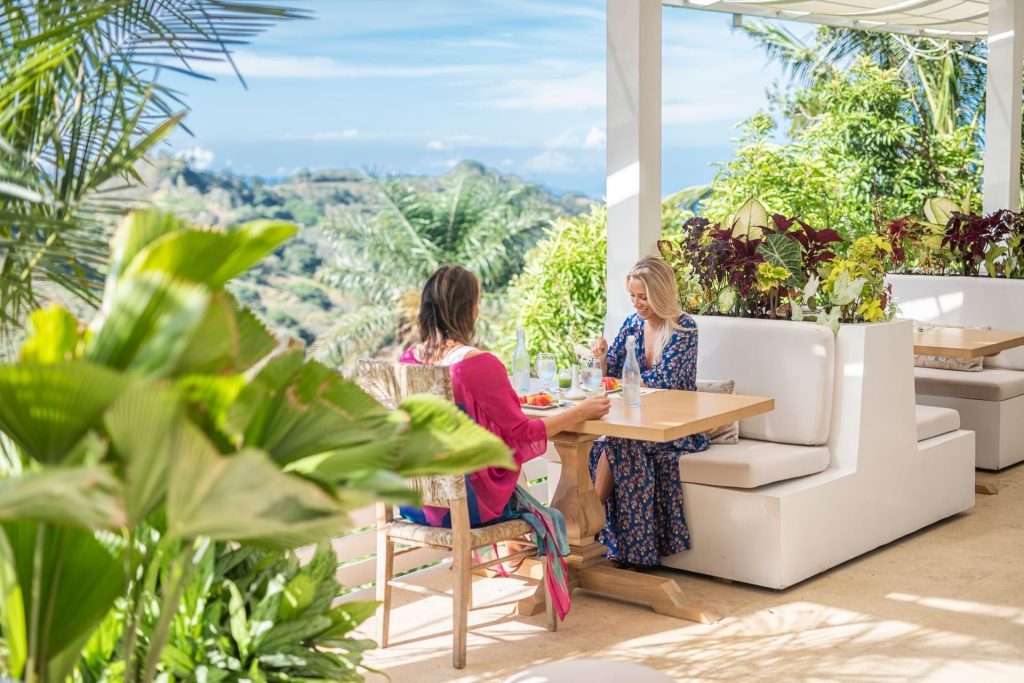 Dining at The Retreat Costa Rica