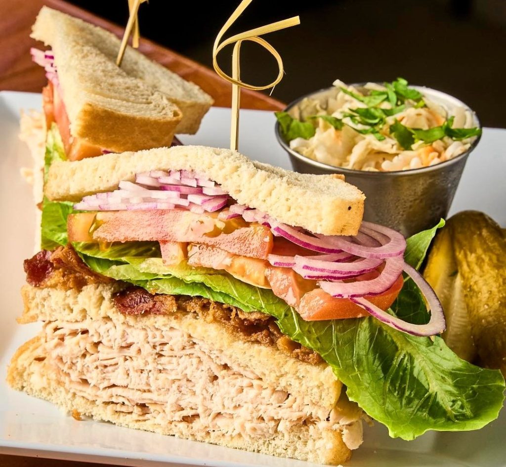 Sandwich at Bagel Time Bakery in Uvita