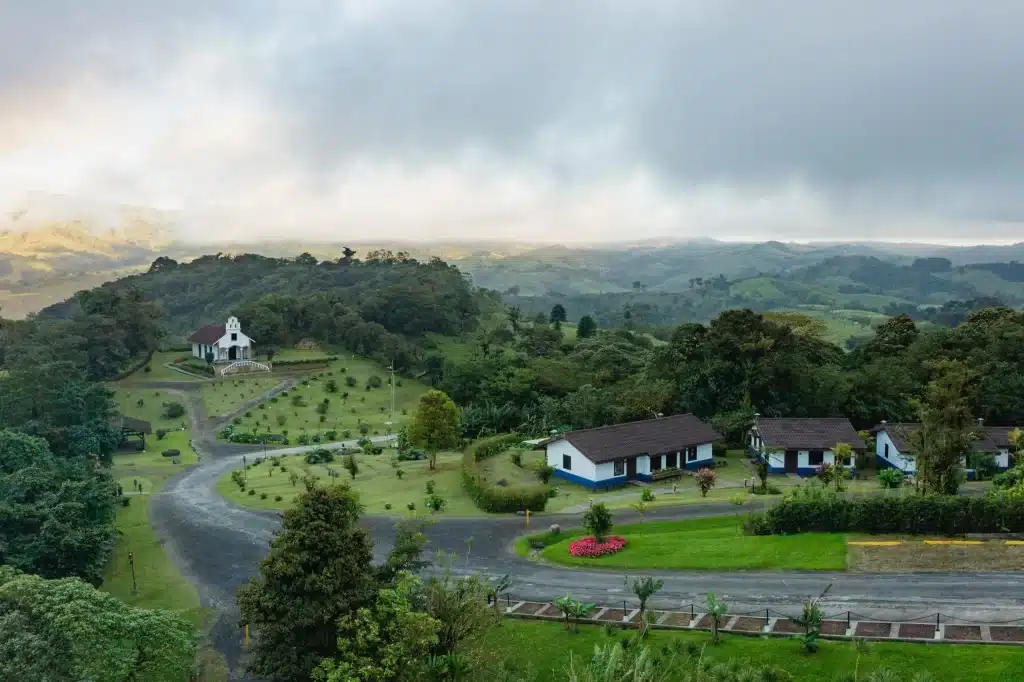 Villa Blanca Cloud Forest view