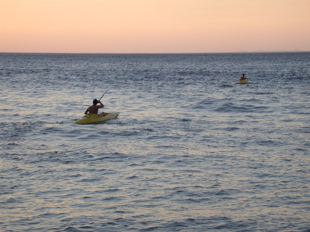 Ocean Kayaking in Playa Conchal