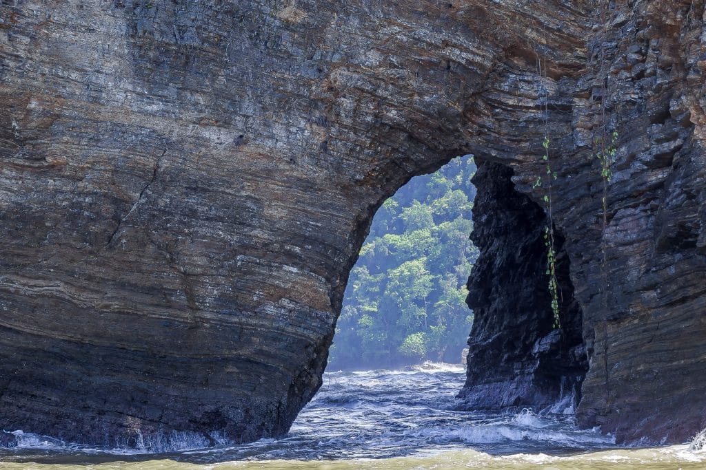 Ventanas Sea Caves near Ojochal
