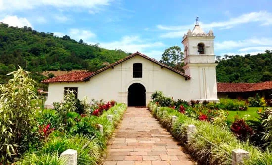 Colonial Church of Orosi via @notso_runofthemiller